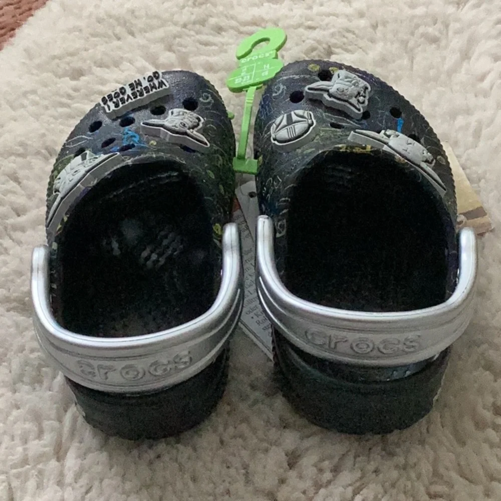 NWT The Mandalorian The Child Crocs